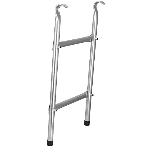 SPRINGOS Escalera de cama elástica universal con 2 peldaños 38,5 x 62 cm