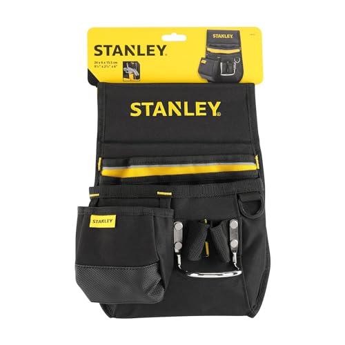 STANLEY 1-96-181 - Cinturón portaherramientas, Nylon, Parte trasera acolchada