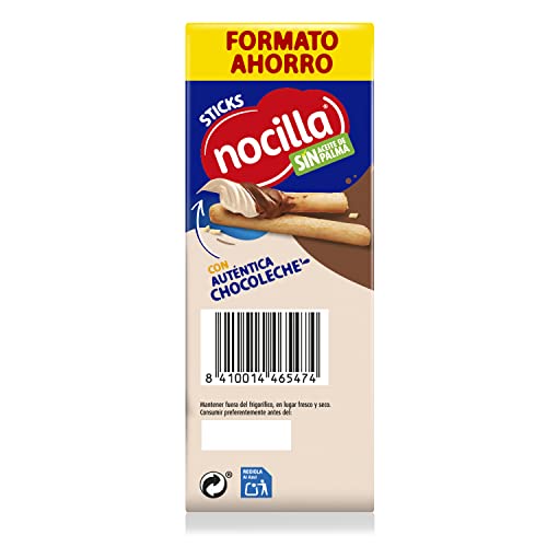 Sticks Nocilla Chocoleche Pack de 6 Raciones de 30g