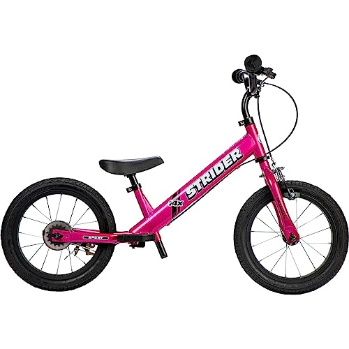 Strider 14 SK-SB1-IN-PK Cross Country Bicycle with Brake Pink