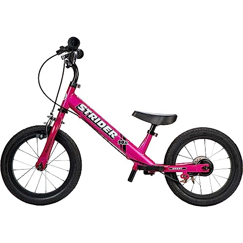 Strider 14 SK-SB1-IN-PK Cross Country Bicycle with Brake Pink