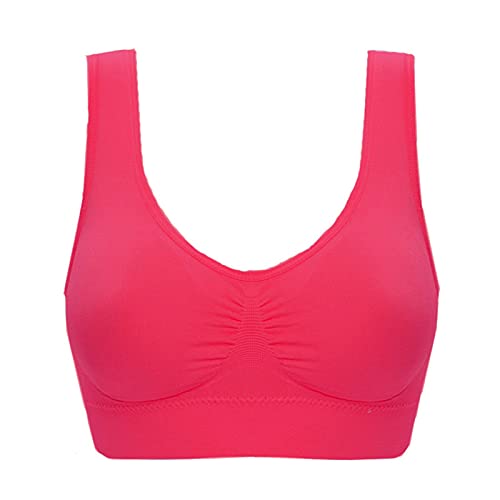 Sujetador deportivo para mujer de tallas grandes, sujetador transpirable, sujetador elástico de algodón para el día a día, talla libre, conjunto sexy, babydoll bralette regalo romántico entre parejas,