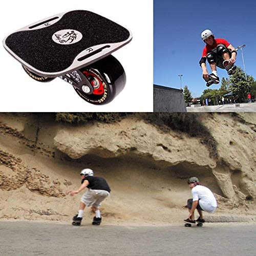 Sumeber Drift Skates Split Skateboard portátil Patines de ruedas a la deriva High Rebound Skate Outdoor Sliding Adolescentes Adultos Regalo de cumpleaños