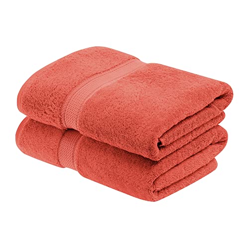 Superior Juego de Toallas de baño de algodón Egipcio de 800 g/m², Incluye 2 Toallas de baño, Esenciales de Felpa de Lujo, Toallas absorbentes de Secado rápido, baño de Invitados, apartamento, Nuevo