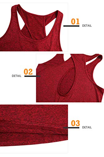 Superora Mujer Camisas sin Mangas Deportivas Camisetas Fitness Yoga Tops Deportes Espalda Abierta