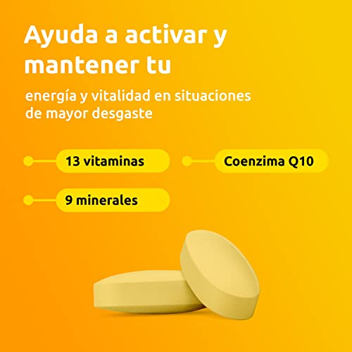 Supradyn Energy Extra Multivitaminas para Deportistas con Vitaminas, Minerales y Coenzima Q10, 30 Comprimidos