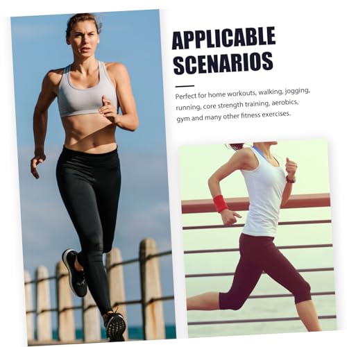 SUPVOX 2 Uds Leggings De Peso Para Correr Bandas De Tobillo Reutilizables Cubierta De Pantorrilla Ajustable Chaleco De Peso Para Hombres Equipo De Ejercicio Peso De Tobillo Transpirable