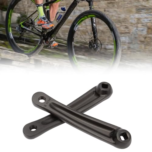 Swgaunc Brazo de manivela de bicicleta de 170 mm, 2 piezas de repuesto para bicicleta de montaña (izquierda y derecha)