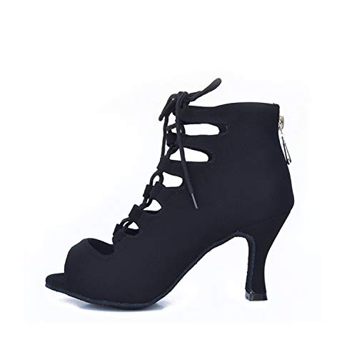 Syrads Zapatos de Baile Latino para Mujer Salsa Tango Bachata Vals Zapatos de Baile de Salón Suela Blanda 969