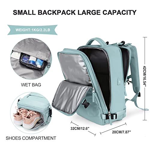 SZLX mochila de viaje para mujer, mochila de transporte, mochila de senderismo, mochila impermeable para deporte al aire libre, mochila informal para la escuela, bolsa para computadora portátil