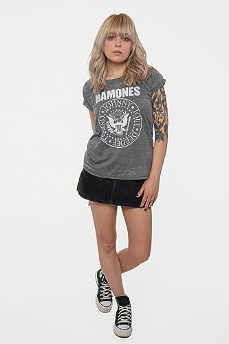 T-Shirt # M Grey Femmina # Presidential Seal