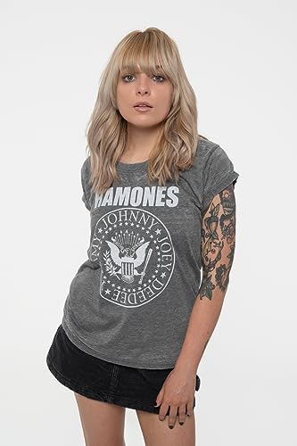 T-Shirt # M Grey Femmina # Presidential Seal