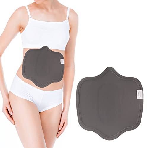 Tabla Abdominal de Espuma Lipo, Tabla de Compresión Abdominal para Mujeres, Tabla Moldeadora de Espuma Suave para Poscirugía, Tabla para Aplanar el Vientre (Gris)