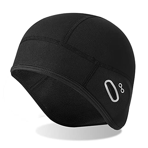 TAGVO Gorro Ciclismo Gorro Bajo Casco Termico, Gorro Ciclismo Bajo Casco, Running para Deporte de Invierno, DeportesTapa Craneo Hombre Mujer Casco Liner