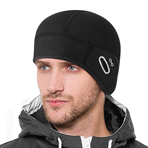 TAGVO Gorro Ciclismo Gorro Bajo Casco Termico, Gorro Ciclismo Bajo Casco, Running para Deporte de Invierno, DeportesTapa Craneo Hombre Mujer Casco Liner