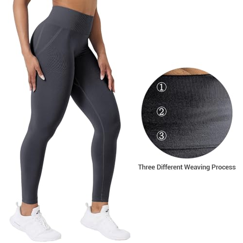 TAYOEA Mallas de Glúteos para Mujer Levantamiento de Glúteos Deportes Gimnasio Fitness Pantalones Mallas Push up Cintura Alta Ejercicio Fitness Jogging