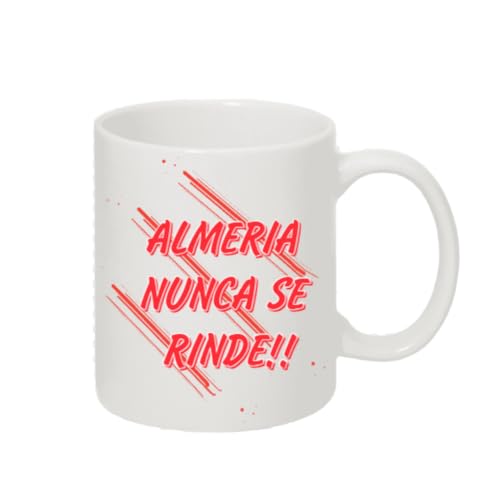 Taza personalizada de equipos de futbol - Regalos originales - Regalos futbol - Camiseta equipos de futbol - Personaliza tu taza con tu nombre y tu numero - Regalos niños (Almeria)