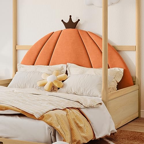 Tcewhhy Cuna Extensible Cama Corredera Cama Doble 140x100cm Y 140x200cm Cama Juvenil Dosel Cuadrado De Castillo Cama De Madera Diván Marco De Pino Natural Y Naranja