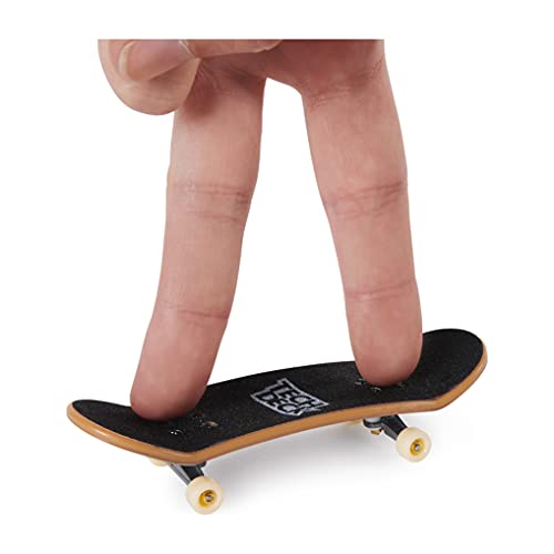 Tech Deck - Finger Skate - Pack 4 FINGERBOARDS - Auténticos Mini Skates para Dedos 96 mm Personalizables - 6028815 - Juguetes Niños 6 años + - Modelo Aleatorio