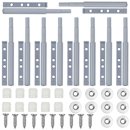 Tekenewbse Iman Puerta Armario, 10 Piezas Cierre Magnetico Puerta Push para Armario, Amortiguador Cocina Imanes Para Cierre Pulsador Puertas, Cajón Abrir Pestillo, Push to Open Sólido Pestillo