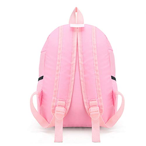 TENDYCOCO Mochila de bailarina de ballet bolsa de baile con lentejuelas para niños pequeños, Pink, About 25x 12x 33cm, Mochilas infantiles