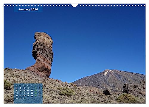 Tenerife - amazing magical (Wall Calendar 2024 DIN A3 landscape), CALVENDO 12 Month Wall Calendar: Fairytale rock formations and contrasting colors characterize the beautiful island