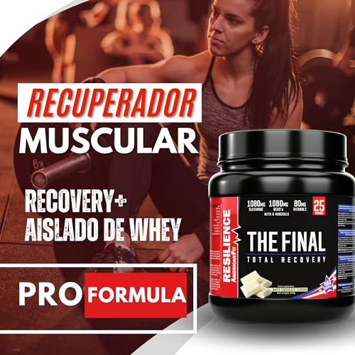 The Final|450gr|recovery drink| sabor Chocolate Blanco|Bebida Isotónica en Polvo|Electrolitos|Sales Minerales para Deporte| Óptimo Intra Entreno| Post Entrenamiento.