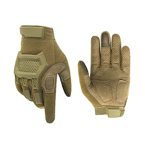 ThreeH Guantes de Combate Guantes de absorción de Impactos Resistentes al Viento y al Desgaste con diseño de Correa Ajustable para la muñeca