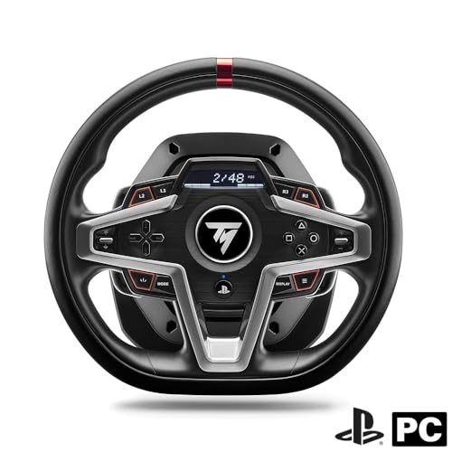 Thrustmaster T248 Volante de Carreras y Pedales Magnéticos con Force Feedback Dinámico para PS5 / PS4 y PC