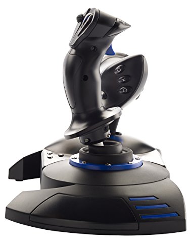 Thrustmaster T.Flight Hotas 4 Joystick con mando de potencia desmontable, para PS4, PS5 y PC