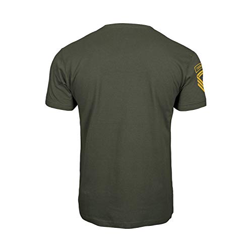 Thumbsdown PULGARES Down Krav Maga Desierto Camiseta Quiet professionals. MMA. Gimnasio entrenamiento. Marcial Artes Informal - VERDE MILITAR, Small