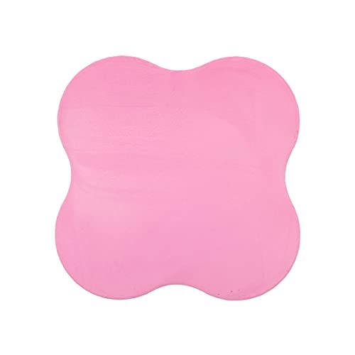 Tiardey 2PCS Yoga Rodillera Cojín Antideslizante Yoga Rodillera Mat para Pilates Training Mat Yoga Bolster Rodilleras Deportes -Rosa