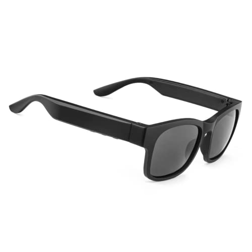 TIENDIFY Gafas de Sol con Audio Bluetooth 5.0 Música, Llamadas, Manos Libres, Gafas Compatibles con Teléfonos Inteligentes para Ciclismo, Conducción