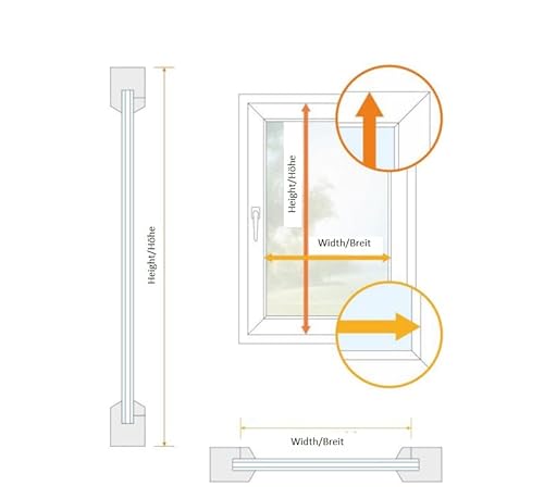 time4blinds Estor Enrollable Doble Dia y Noche Mini - Estor Enrollable sin taladrar - Proteccion Solar - estores - estores para Ventanas – 600x1000mm – Blanco Clásico – Izquierda