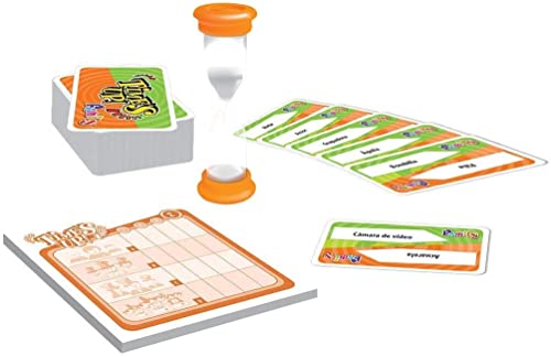 Time's Up! Family 1 - Juego de Cartas en Español & Zygomatic - Jungle Speed - Juego de Mesa en Español y Portugués