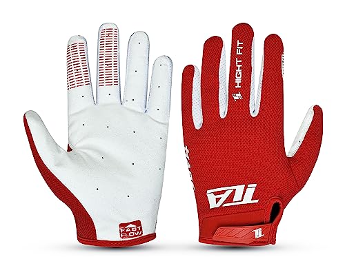 TLA Guantes Motocross Hark Guantes Enduro - Guantes Moto Hombre y Mujer - Guantes MTB, Quad - Ropa Motocross - Guantes Bicicleta montaña y BMX - Guantes Moto Mujer, Hombre y niño