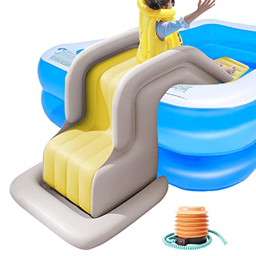 Tobogán para Piscina sobre El Suelo, Tobogán para Piscina Enterrada, Tobogán Inflable para Piscina Casera, Toboganes para Piscina Al Aire Libre De PVC, Tobogán para Parque De Piscina para Niños