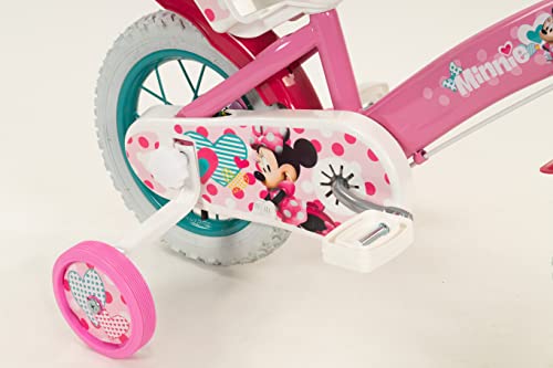 TOIMSA Bicicleta 12" Minnie Huffy (3/5 años), Niños, Multicolor, Pequeño