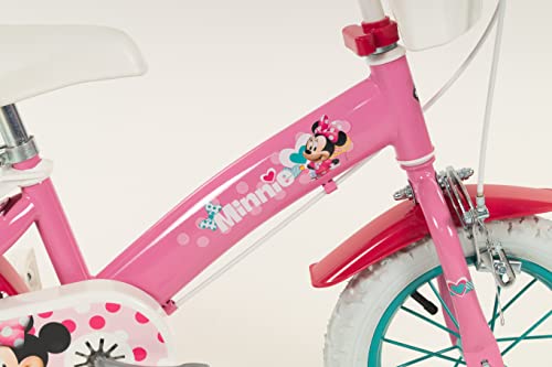 TOIMSA Bicicleta 12" Minnie Huffy (3/5 años), Niños, Multicolor, Pequeño