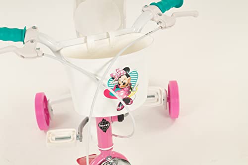 TOIMSA Bicicleta 12" Minnie Huffy (3/5 años), Niños, Multicolor, Pequeño