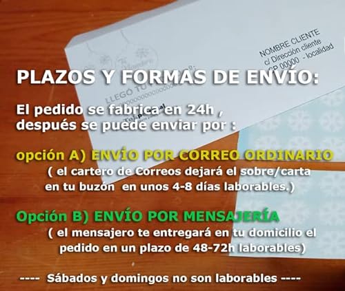 TOKPERSONAL 6 Nombres y 6 Copos DE Nieve Adhesivos para Pegar en Tus Bolas de Navidad (Solo Incluye LOS Nombres Y Copos Adhesivos, NO Incluye Las Bolas) - Color Blanco