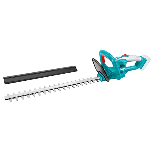 Total Tools - Cortasetos Eléctrico | A Batería P20S de 20 V | Máquina de Podar Portátil Especial para Jardín | Cuchillas de 450 mm | Máxima Capacidad de Corte de 19 mm