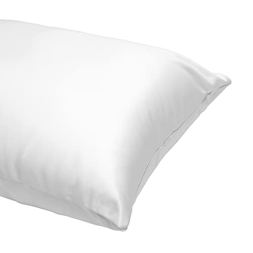 Totsy Baby Almohada para Dormir de Lado 40 x 145 cm - Almohada Confort de Lado Blanco