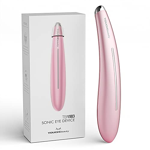 TOUCHBeauty Masajeador de ojos con calefacción a 40 ℃, masaje de vibración por sonido, varilla galvanizada antienvejecimiento con vibración de alta frecuencia AG-1583A.