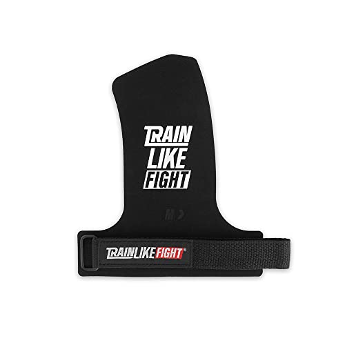 TRAINLIKEFIGHT Icon 0H - Calleras para Cross Training, calistenia, Ejercicios gimnásticos, protección para Tus Manos - Icon Green - XL