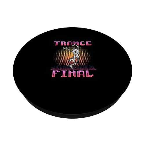 Trance Final Un Desino Divertido De Baile Para Bailarinas PopSockets PopGrip Intercambiable