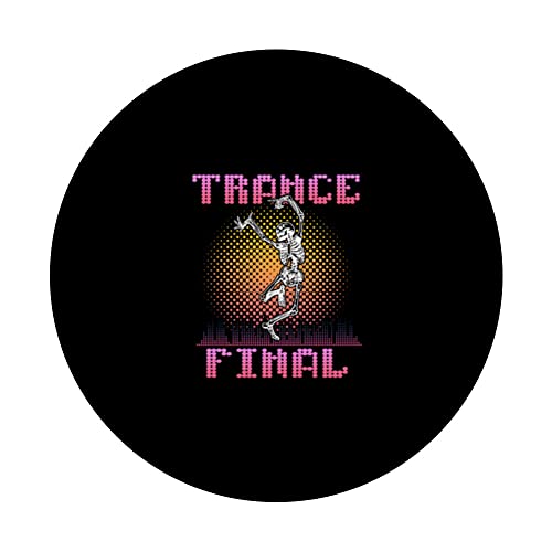 Trance Final Un Desino Divertido De Baile Para Bailarinas PopSockets PopGrip Intercambiable