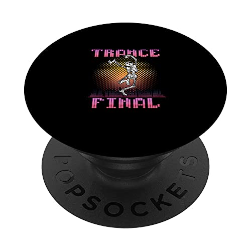 Trance Final Un Desino Divertido De Baile Para Bailarinas PopSockets PopGrip Intercambiable