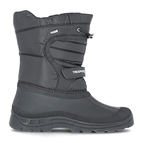 Trespass Dodo Botas de nieve Unisex adulto, Negro (Black), 45 EU