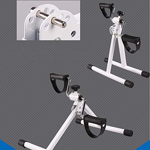 TriGold Bicicleta Plegable De La Máquina De Ejercicio De Fitness Portátil para Uso Doméstico,Mini Máquina Elíptica Compacta Entrenamiento En Interiores Aeróbicos A